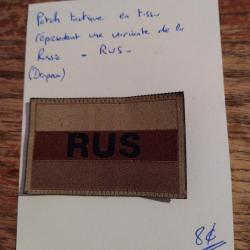 &Eacute;cusson drapeau scratch repr&eacute;sentant une variante de la Russie