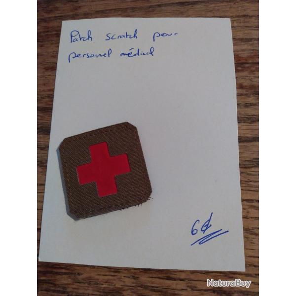 �cusson patch scratch pour personne m�dical
