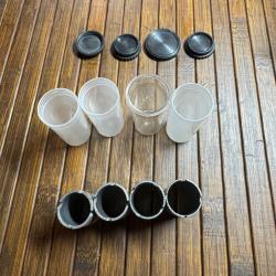 Lot de 4 chokes internes calibre 12 (1, 2, 4 et 5 encoches) + &eacute;tuis