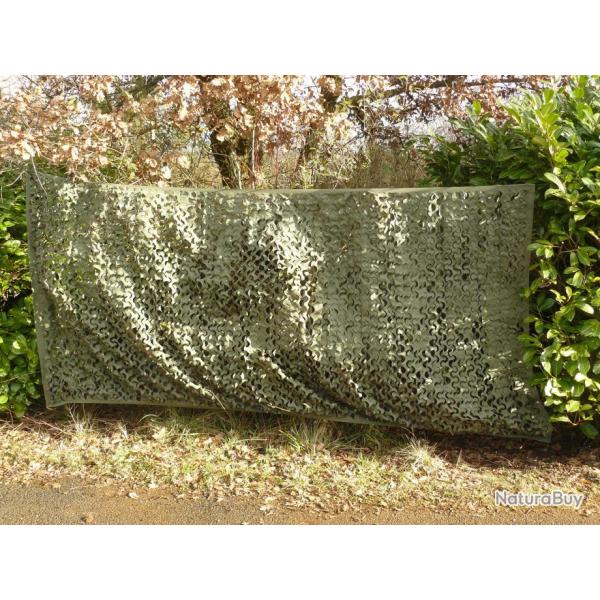 ...FILET DE CAMOUFLAGE  BI-COLORE  REVERSIBLE   1.5 par 3M....