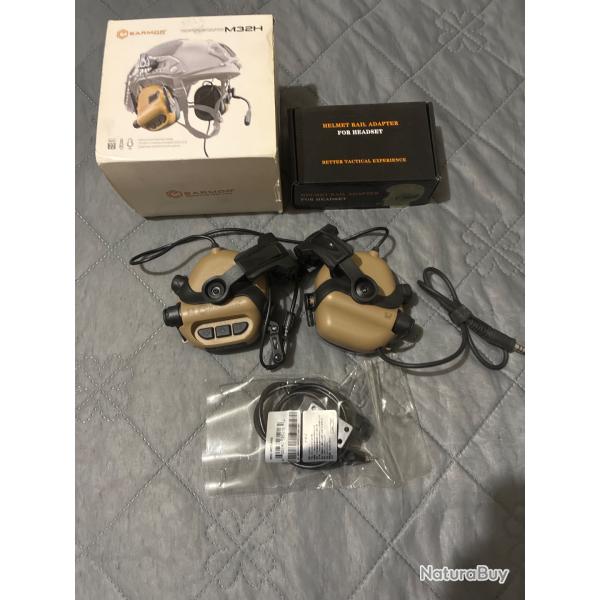Casque anti bruit Earmor m32h