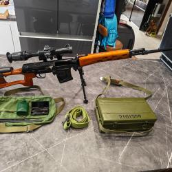 [PI&Egrave;CE DE COLLECTION] Norinco Type85 d'&eacute;poque - Cal. 7.62x54R - &Eacute;tat Neuf - Monomatricule - FULL SET