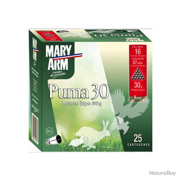 Cartouche Mary Arm PUMA 30 Cal. 16 - BJ PB n�9 x25
