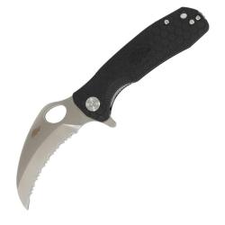 Couteau Honey Badger Claw Large Lame Acier 8Cr13MoV Manche GRN Noir Linerlock HB1111
