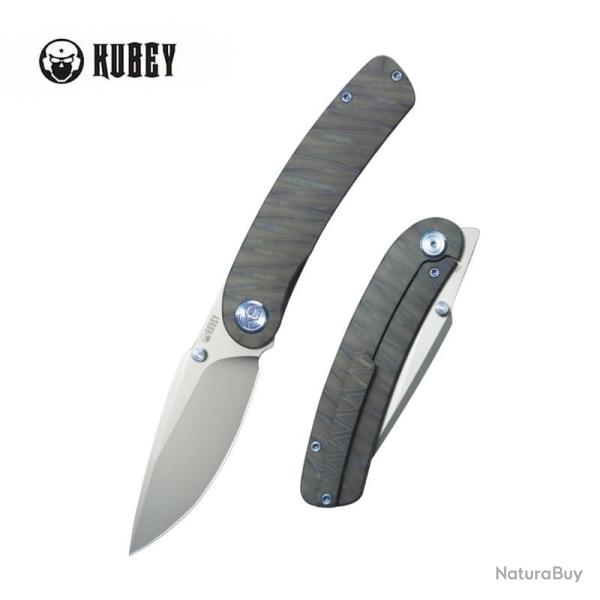 Couteau KB Knives Momentum Lame Acier M390 Manche Titane Flamm� Framelock KUB386C