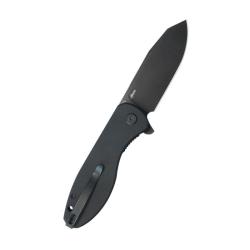Couteau Kubey Master Chief Lame Acier 14C28N Manche G10 Noir Linerlock KUB358N