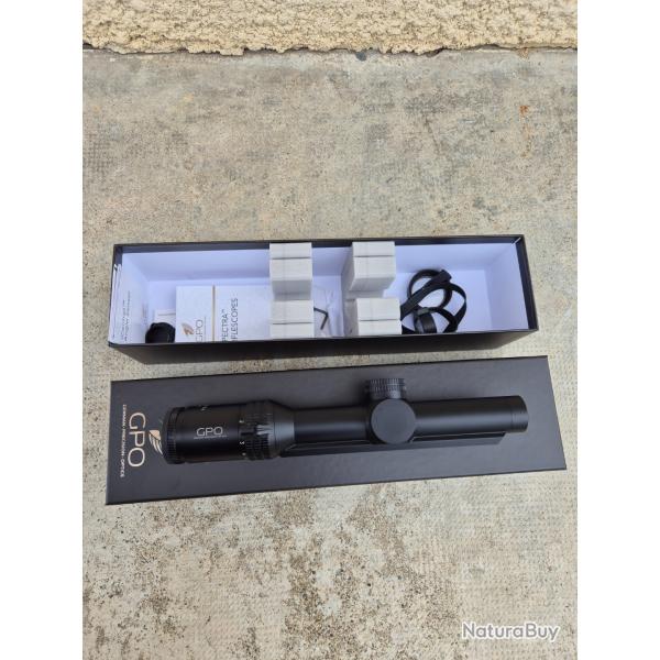Lunette de battue GPO 1-6�24 � rail ZM neuve