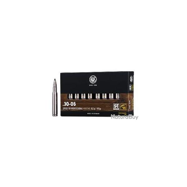 Munitions RWS cal.30-06 short rifle speed tip pro 10.7g 165gr par 20
