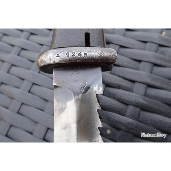 Ba�onnette allemande 84/98, lame dents de scie.