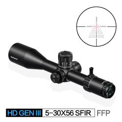 DISCOVERYOPT DISCOVERY HD GENIII 5-30X56 SFIR FFP-Z MRAD NOUVEAU! + colliers 6061 m&eacute;dium