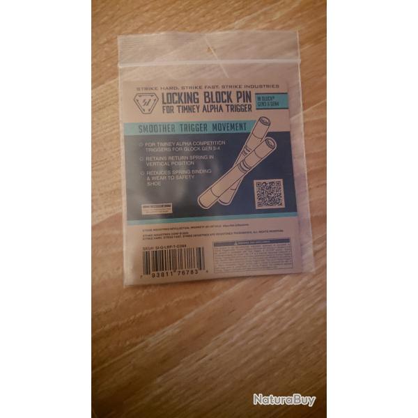 VENDS STRIKE timney glock pin