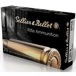 Munitions SELLIER & BELLOT cal.7x65r spce 11.2g 173gr par 60