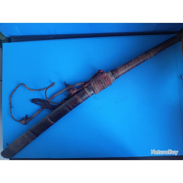 Antigua espada dha de birmania