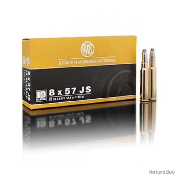 Balles RWS ID Classic - Cal. 8x57 JS - 8x57 JRS / Par 1