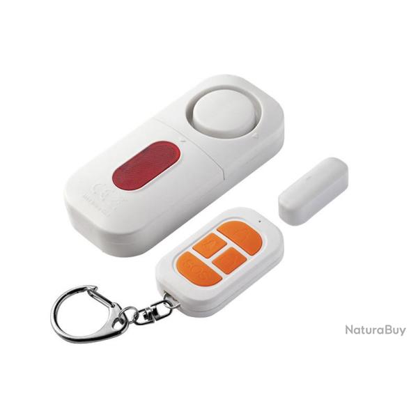 Alarme de porte et fen�tre avec capteur sans fil et t�l�commande