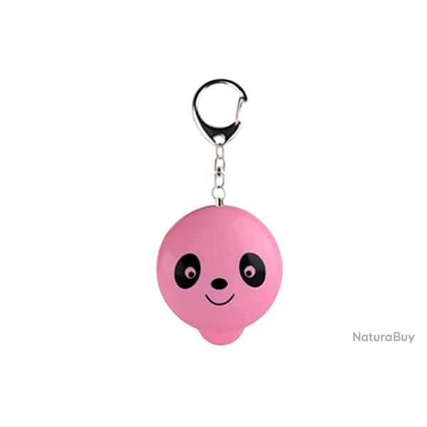 Alarme de d�fense avec sifflet Panda Rose
