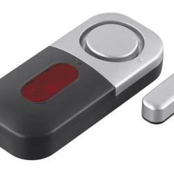 Alarme pour porte et fen&ecirc;tre de domicile grise