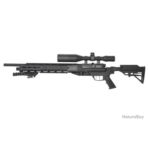 Carabine PCP Benjamin Armada 5.5mm 19.9 joules Crosman + Lunette 4-16x50 + Bipied - Occasion