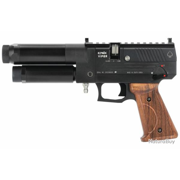 Pistolet Viper Black calibre 6.35mm Evanix - Occasion
