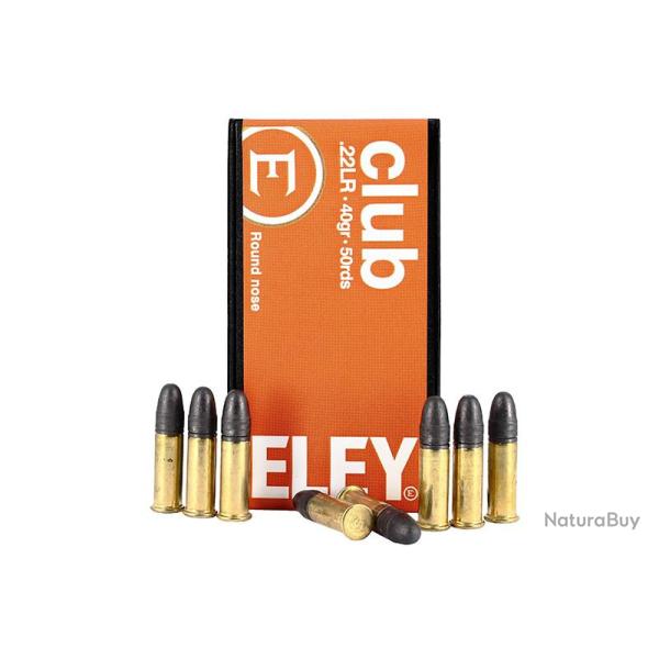 Bo�te de 50 cartouches .22LR Club ELEY