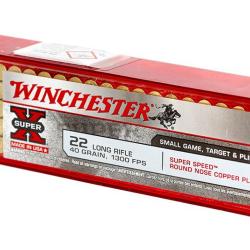 Bo&icirc;te de 100 cartouches .22LR Super-X 40gr Winchester