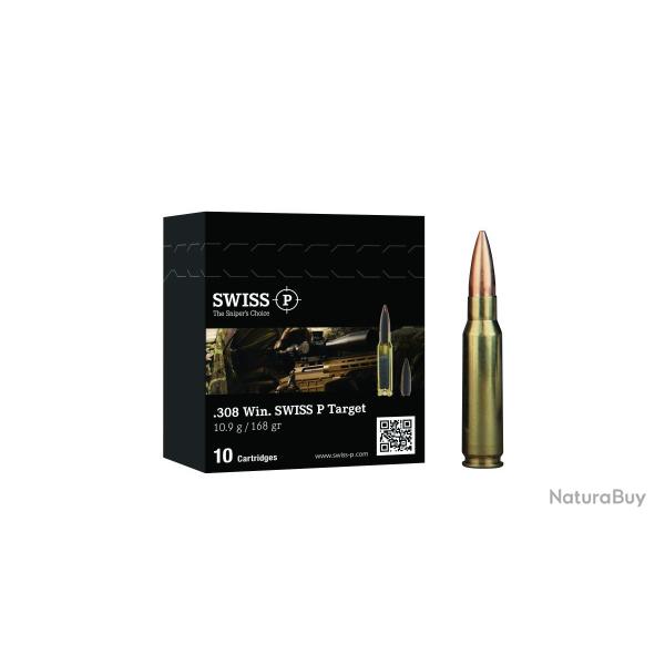 CART SWISS P .308WIN 11.3G 175GR LR-1HPBT