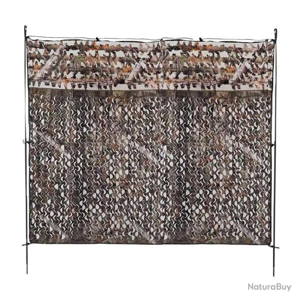 Aff�t camouflage 3D for�t 1.5x2M 2 pieds r�glables anti-UV
