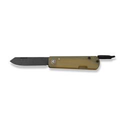 Couteau Civivi Slippy Sendy Lame Acier Nitro-V Manche Ultem Jaune Slip Joint CIVC24075A1