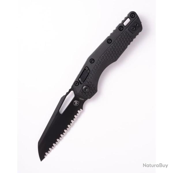 Couteau Microtech MSI Lame Acier M390MK Manche Polym�re Noir RAM-LOK Made In USA MCT210T3TPM