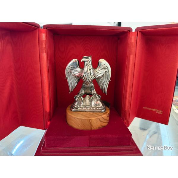 Statue Aigle argent pi�ce de collection