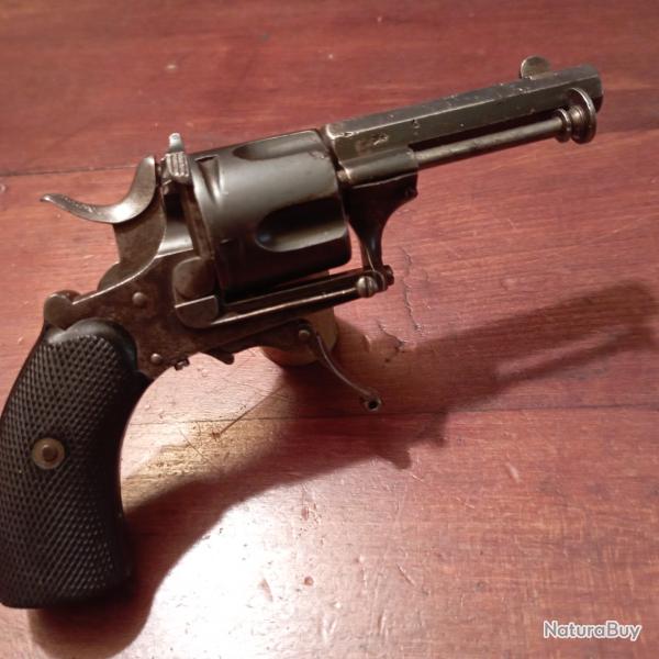 Tr�s rare revolver de luxe Nicolas Simonis Mod�le li�geois a syst�me en 320