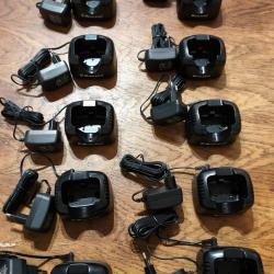 Lot de 10 Chargeurs + socles pour talkie walkie Midland (avant G9 pro)