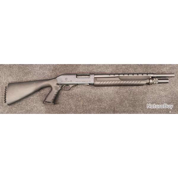 Fusil � pompe Fabarm  SDASS - 12-76 canon 46cm cat B -  5+1   aspect carbone occasion