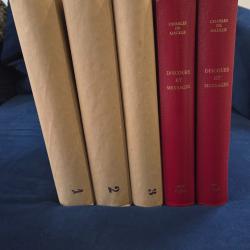 M&eacute;moires d'espoir - De Gaulle - &Eacute;dition d'art 5 tomes + Facture Club Fran&ccedil;ais des bibliophile
