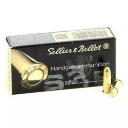Munitions Sellier & Bellot 6.35 Browning (.25 ACP) FMJ 50gr x50