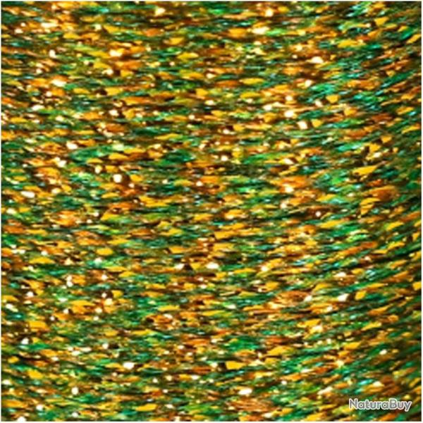 GLITTER THREAD 230 DEN GOLDEN OLIVE
