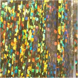 HOLOGRAPHIC FIBERS 1/69'' GOLD
