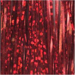HOLOGRAPHIC FIBERS 1/69'' RED