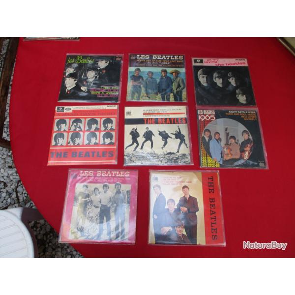 lot de vinyles the beatles 45 tours 2