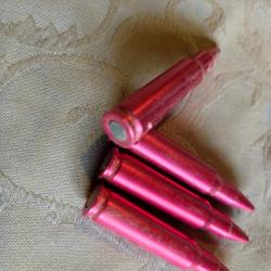 Lot de cartouche factices 308, 30-06, 300 Win Mag