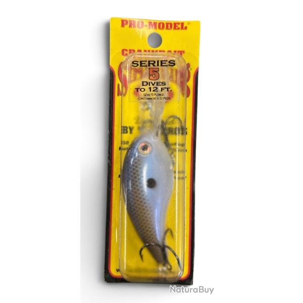 Leurre Strike King Pro Model Crankbait Series 5 Blue Gizzard Shad