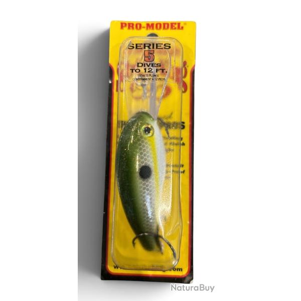 Leurre Strike King Pro Model Crankbait Series 5 Olive Shad