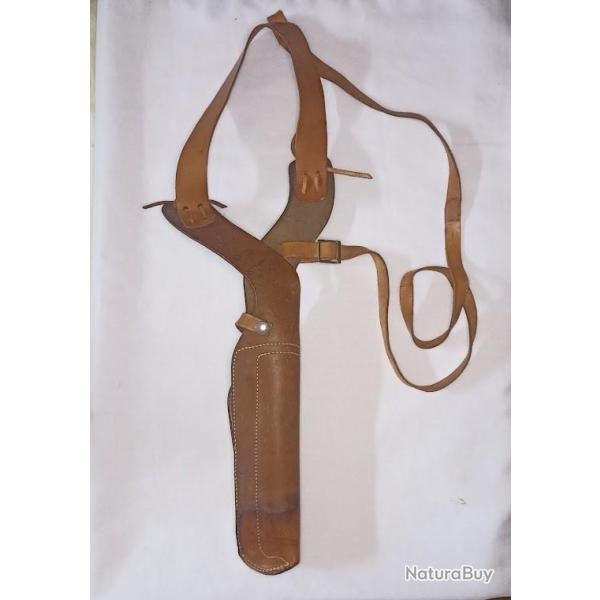 Holster d'�paule cuir �tui arme 8 pouces