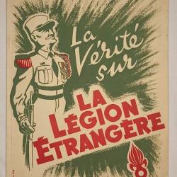 Livre La v&eacute;rit&eacute; sur la L&eacute;gion Etrang&egrave;re