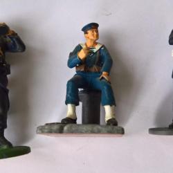 Soldats de plomb France WW1 Marine (lot3)