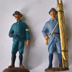 Soldats de plomb France WW1 Service de sant&eacute; (lot10)