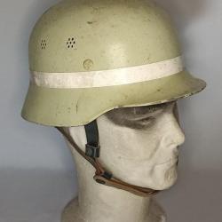Casque Sapeur Pompier Allemand Feuerwehrmann ann&eacute;es 50