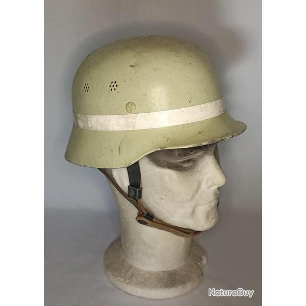 Casque Sapeur Pompier Allemand Feuerwehrmann ann�es 50