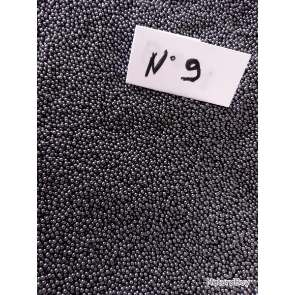 1 kg de grenaille de plomb durci  N�9   neuf