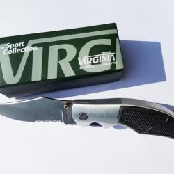 Couteau VIRGINIA (Coutelier Am&eacute;ricain) NEUF avec &eacute;tiquette